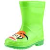PaulFrank mouth monkey rain boots in the tube waterproof shoes shoes shoes men&women baby fashion boots PF1011 green 24 yards