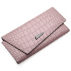 Joy Collection Red Valley Hongu Lady Wallet Crocodile Pattern Leather Long Three Fold Multi Card Female Hand Bag H10495208 Pink Purple joy collection kopen in de aanbieding Joy Collection Red Valley Hongu Lady Wallet Crocodile Pattern Leather Long Three Fold Multi Card Female Hand Bag H10495208 Pink Purple joy collection kopen in de aanbieding