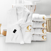 Joy Collection Canasin 5 Star Hotel Night Robe Pure Cotton Toweling Pajamas White Free Size joy collection kopen in de aanbieding Joy Collection Canasin 5 Star Hotel Night Robe Pure Cotton Toweling Pajamas White Free Size joy collection kopen in de aanbieding