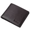 TIANZUN mens wallet short section simple men&39s ticket folder fashion light horizontal money wallet soft brown T