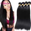 Shireen Hair Thick Bundles Indian Remy Straight 4 Unprocessed Virgin Human Weaves shireen hair kopen in de aanbieding