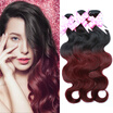 Bettylove 7A Ombre Malaysian Virgin Hair Body Wave Bundles Dark Burgundy Weave Human bettylove kopen in de aanbieding Bettylove 7A Ombre Malaysian Virgin Hair Body Wave Bundles Dark Burgundy Weave Human bettylove kopen in de aanbieding