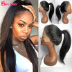 Glueless Full Lace Human Hair Wigs Silky Straight 150 Density Virgin Brazilian Wig For Black Women Ponytail Zax zax kopen in de aanbieding Glueless Full Lace Human Hair Wigs Silky Straight 150 Density Virgin Brazilian Wig For Black Women Ponytail Zax zax kopen in de aanbieding