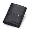 Joy Collection American Bison Men Wallet Short Section Korean Version Of Vegetable Tanned Leather N4437 2B Black Vertical joy collection kopen in de aanbieding Joy Collection American Bison Men Wallet Short Section Korean Version Of Vegetable Tanned Leather N4437 2B Black Vertical joy collection kopen in de aanbieding