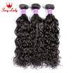 Sexy Lady 8A Malaysian Hair Water Wave 3 Bundles Curly Wet And Wavy Human Cheap Of Weave sexy lady kopen in de aanbieding