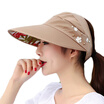 Joy Collection Sheye Zym0017Kaqi Sun Hat Women Sunscreen Folding Outdoor Cycling Beach Big Along The Cooler Khaki joy collection kopen in de aanbieding Joy Collection Sheye Zym0017Kaqi Sun Hat Women Sunscreen Folding Outdoor Cycling Beach Big Along The Cooler Khaki joy collection kopen in de aanbieding