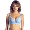 Joy Collection City Beauty Deep V Sexy Chest Removable Shoulder Strap 34 In The Mold Cup Lace Underwear 090521 Blue 75B joy collection kopen in de aanbieding