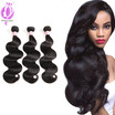 Doheroine Brazilian Virgin Hair Weave Bundles Body Wave Soft Human 100Gbundle Can Be Dyed doheroine kopen in de aanbieding
