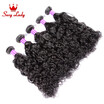 Sexy Lady 7A Malaysian Water Wave Human Hair Weave 4 Bundles Deal Virgin Ocean Natural Big Curly Iwish sexy lady kopen in de aanbieding