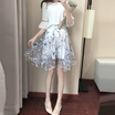 Joy Collection Vivaheart Eugen Yarn Chiffon Printed Skirt Short Sleeve Two Piece Set Vwqz173233 Blue joy collection kopen in de aanbieding Joy Collection Vivaheart Eugen Yarn Chiffon Printed Skirt Short Sleeve Two Piece Set Vwqz173233 Blue joy collection kopen in de aanbieding