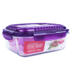 Joy Collection Lokchu Buckle Will Breathe Crisper Box Breathable Heat Resistant Glass Lunch High Type Microwave Oven Bowl Sealed Storage Llg445V Purple 1000Ml joy collection kopen in de aanbieding Joy Collection Lokchu Buckle Will Breathe Crisper Box Breathable Heat Resistant Glass Lunch High Type Microwave Oven Bowl Sealed Storage Llg445V Purple 1000Ml joy collection kopen in de aanbieding