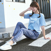 Joy Collection Vivaheart Elastic Waist Trousers Leisure High Belt Jeans Pants Female Vwkn172438 Blue 28 joy collection kopen in de aanbieding Joy Collection Vivaheart Elastic Waist Trousers Leisure High Belt Jeans Pants Female Vwkn172438 Blue 28 joy collection kopen in de aanbieding