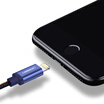 Green MFi certification 6 5s 7 Apple data cable phone USB charger line power cord support iphone5 6s 8 7Plus X ipad pro 1 meter 40340 cowboy