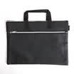 TRNFA TN-100-24 gray canvas multi-layer zipper file bag portable computer bag multi-purpose conference briefcase file storage