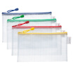 Joy Collection Coix Vat Grid Zipper Bag Color File A1159 joy collection kopen in de aanbieding Joy Collection Coix Vat Grid Zipper Bag Color File A1159 joy collection kopen in de aanbieding