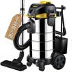 Baoji high-power commercial industrial vacuum cleaners GY-606S wet&dry blowing three-purpose hotel carpet suction factory floor 40L