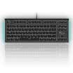 RK ROYAL KLUDGE G87 Backlit mechanical keyboard 87 keys German original cherry shaft computer wired game lol no red black red