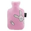 FASHY 08L PVC material pink 6505 suede cartoon rabbit embroidery pattern coat hot water bottle