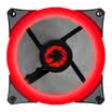 Game Empire GAMEMAX energy ring 12CM chassis red light fan PWM intelligent temperature control silent cooling