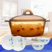 Joy Collection Jingdong Supermarket Le Meiya Luminarc Amber Straight Bottle Glass Pot Stew Transparent Steamer 2 Liter 2 Bowl 2 Plate 5 Combination Set joy collection kopen in de aanbieding Joy Collection Jingdong Supermarket Le Meiya Luminarc Amber Straight Bottle Glass Pot Stew Transparent Steamer 2 Liter 2 Bowl 2 Plate 5 Combination Set joy collection kopen in de aanbieding