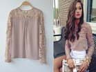 Canis Fashion Women Sexy Lace Crochet Embroidery Tops Long Sleeve Shirt Casual Blouse canis kopen in de aanbieding Canis Fashion Women Sexy Lace Crochet Embroidery Tops Long Sleeve Shirt Casual Blouse canis kopen in de aanbieding