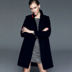 Joy Collection Marc Rebecca Collar Woolen Coat Jacket Long Style Slim Female 45506B Black joy collection kopen in de aanbieding Joy Collection Marc Rebecca Collar Woolen Coat Jacket Long Style Slim Female 45506B Black joy collection kopen in de aanbieding