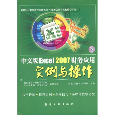 

中文版Excel2007财务应用实例与操作（附光盘1张）