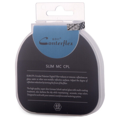 

Conteflex SLIM MC CPL 49 мм Тонкий 12-слойный поляризатор