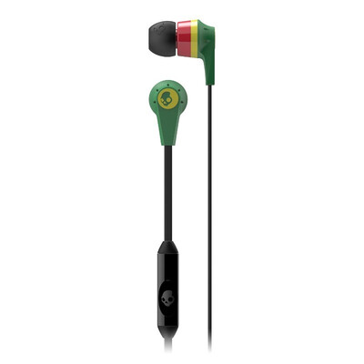 

Прохладный Кэти Адамс (Skullcandy) череп Ink'd в ушах наушники черные и красные сотовый телефон звонки
