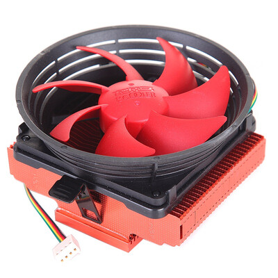 

Разгон три (PCCOOLER) Qixing божья коровка умная версия радиатора процессора (мультиплатформенный / 10 см умный вентилятор / под ударом / с силиконовой смазкой)