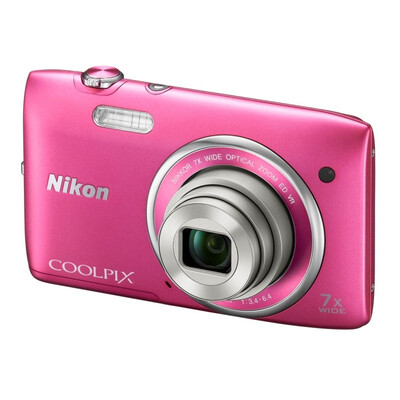 

Nikon Coolpix S3500 Portable Digital Camera Orange (мегапиксельный 2,7-дюймовый экран с 7-кратным оптическим зумом с модифицированным интеллектуальным портретом