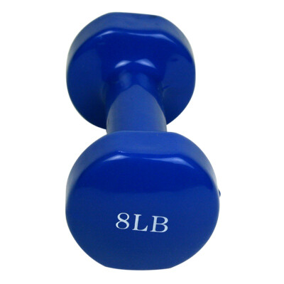 

Cheng Yue Suzhuang Dumbbell Мужской Женский Гантельский колокольчик Blue 8 фунтов около 4 кг одноразового спортивного оборудования для фитнеса домой CY-061