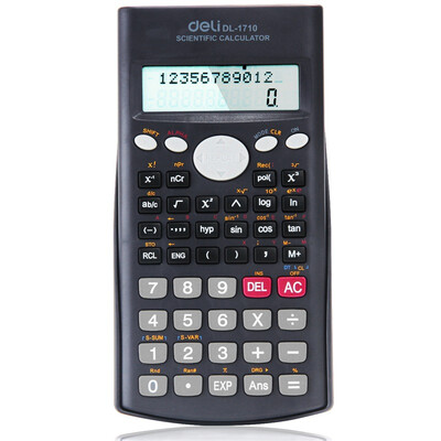 

Deli (гастроном) D991ES Student Science Function Calculator Black