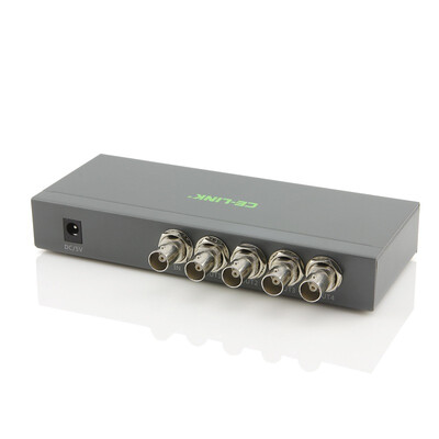 

CE-LINK 2249 SDI один в четыре из 1x4 сплиттер 1 в 4 выхода Поддержка SD HD 3G-SDI HD широковещательное соединение камера монитор 1080P