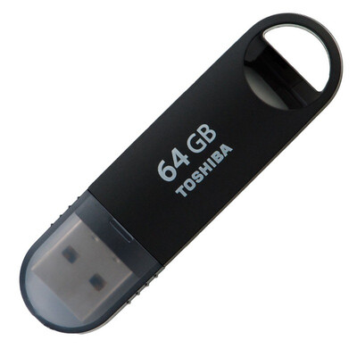 

Toshiba (TOSHIBA) вспышка серия U диск 64GB (черный) USB3.0