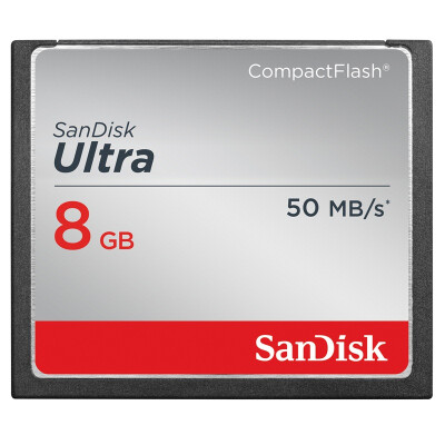 

SanDisk (SanDisk) 8GB чтения Экстремальная скорость CompactFlash карты CF карты скорости, 50 Мбит / с