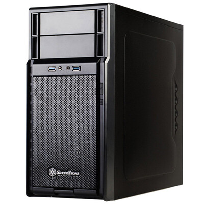 

Сильверстоун (SilverStone) PS08B точной версии 8 Черный корпус (поддержка графики / положительное давление / бесшумный ремень вентилятора 12 см / внутри все черное)