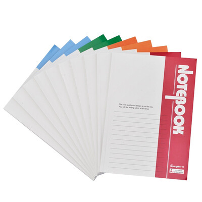 

Обширный (Guangbo) 8 этого блок 80 офисного ноутбук A5 ноутбука дневника мягкие рукописи случайных цвета GBR0792