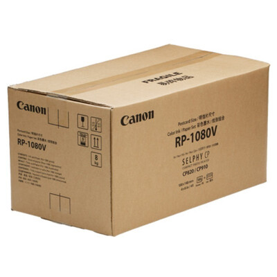 

Canon (Canon) RP-1080V (1080 листов / коробка) Оригинал 6 дюймов фотобумагу только для CP1300 / CP1200 / CP910