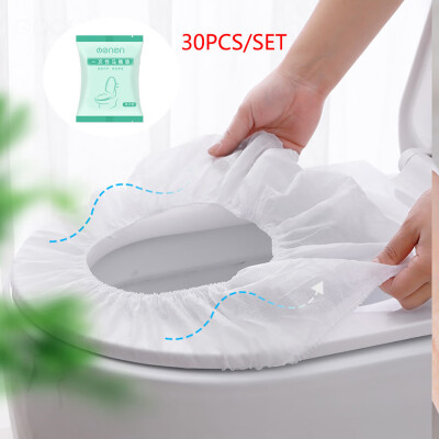 

Gobestart Toilet Disposable Sticker Toilet Seat Cover Business Travel Stool