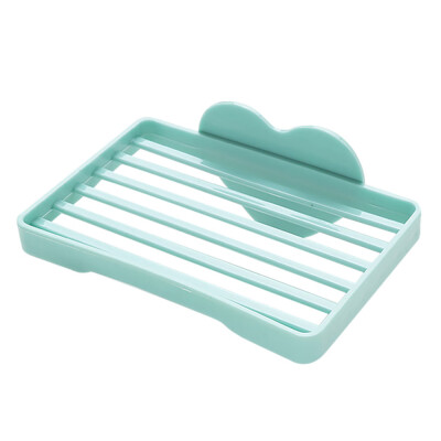 

〖Follure〗Bathroom Shower Soap Box Dish Storage Plate Tray Holder Case Soap Holder Green