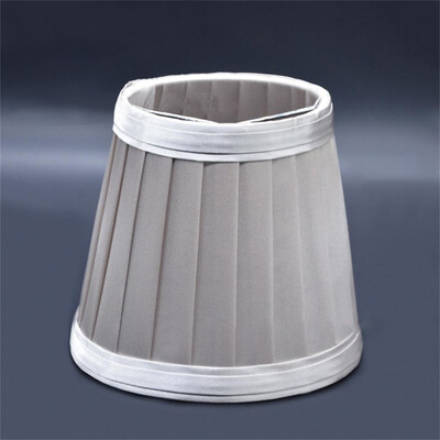 

Gobestart Vintage Fabric Pleated Lampshade Table Desk Bed Lamp Cover Holder Chandelier