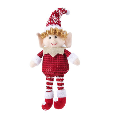 

Christmas Tree Pendant Ornaments Elf Long-legged Girl Gift Toy Doll Home Decor DIY Birthday Party Decorations Christmas Stuff