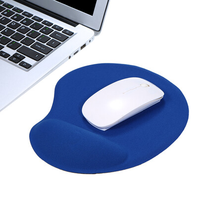 

Silicone Mouse Pad Soft Gel Mouse Mat with Wrist Rest Support Comfort Mousepad for PC LaptopBlue