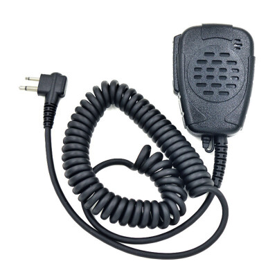 

Water Resistant PTT Speaker Mic Walkie Talkie Radio Replacement for DTR550 CT150 CP180 CP185 HYT TC-508 TC-505