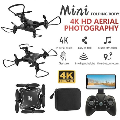 

Willstar NEW Mini Folding Four-axis Drone 4K1080P HD Real-time Aerial Aircraft Fixed Height Remote Control Aircraft Gift