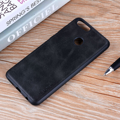 

for Huawei Honor 7X case Luxury Vintage Leather cover skin phone Cases for huawei honor 7x funda coque New design capa Business