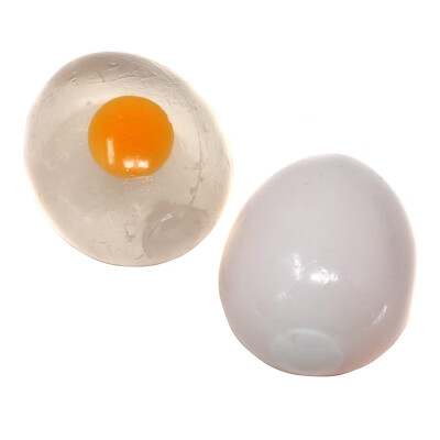 

Novelty Funny Toy Unbreakable Decompression One Yolk Egg Vent Water Polo Jokes Smash Water Ball Transparent Egg DIY Pressure Toy