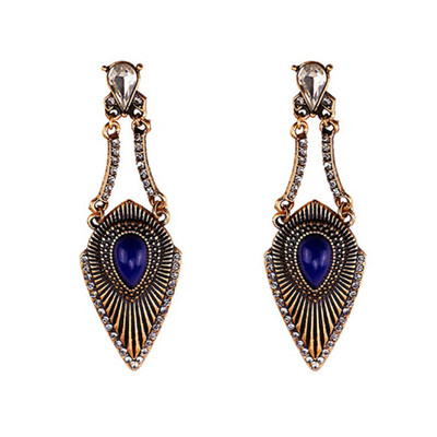 

1 Pair Womens Retro Bohemian Boho Style Drip DropDangle Earrings Jewelry Gift
