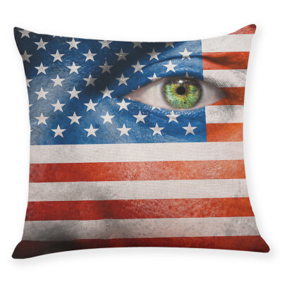 

〖Follure〗Home Decor Cushion Cover National Flag Throw Pillowcase Pillow Covers